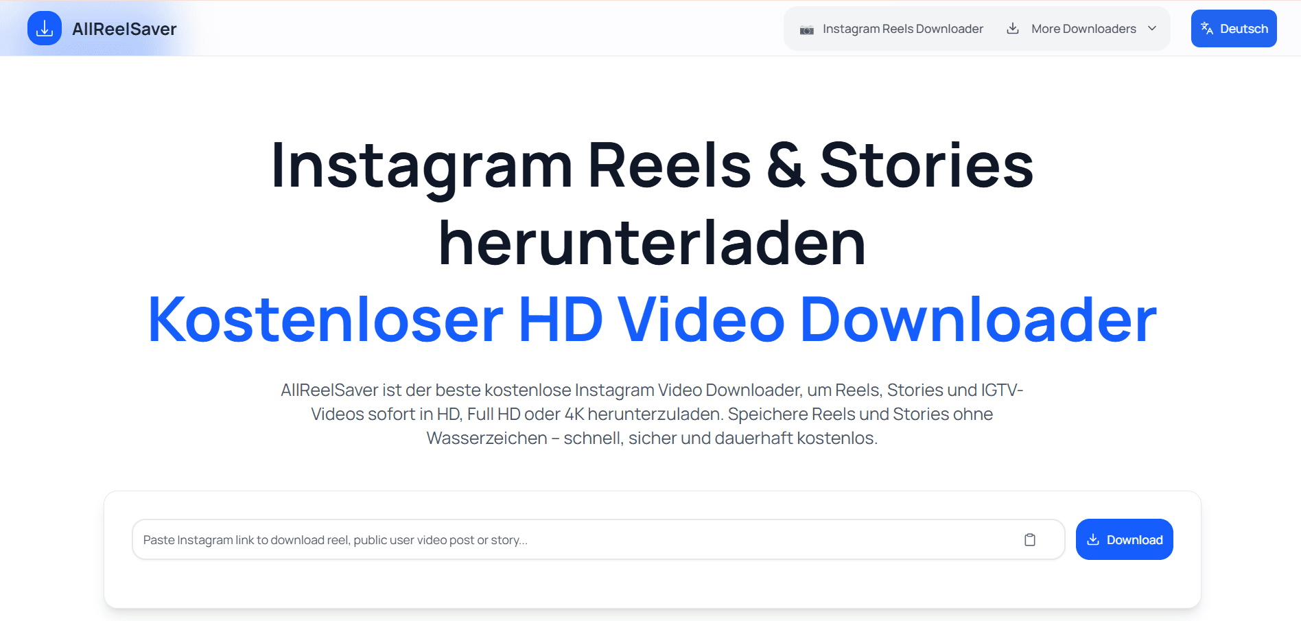 AllReelSaver - Social Media Video Downloader Platform detail 4
