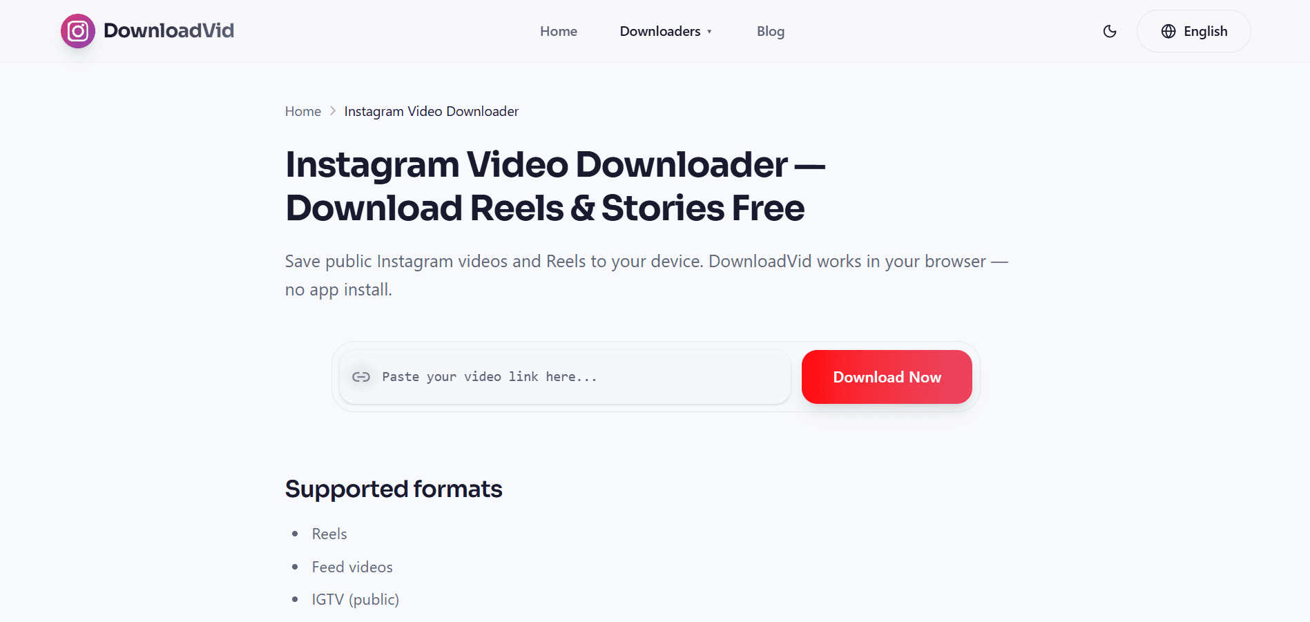 DownloadVid - Social Media Video Downloader detail 5