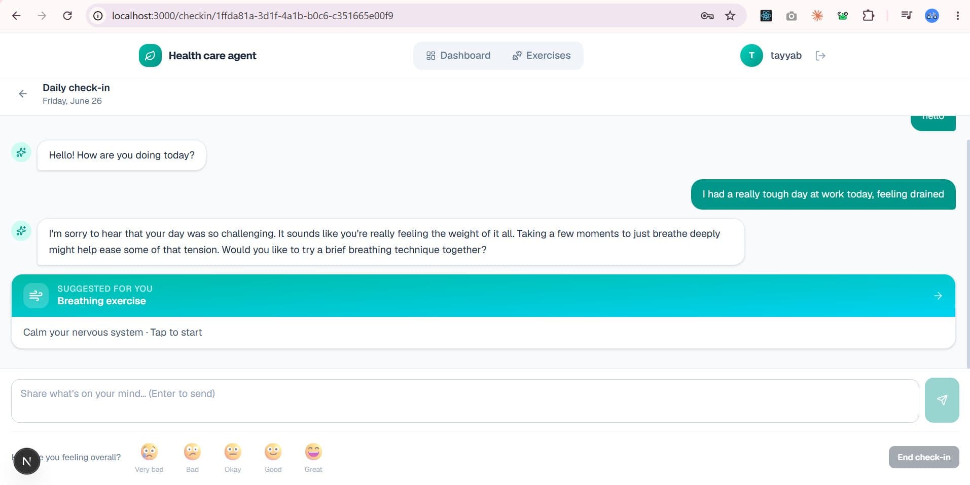 AI-Powered Mental Health & Mood Companion detail 5
