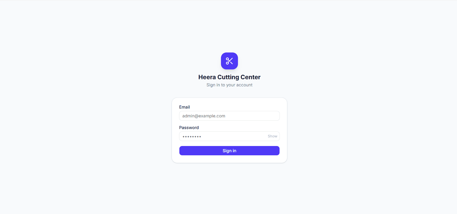 Heera Cutting - Factory Management System detail 2